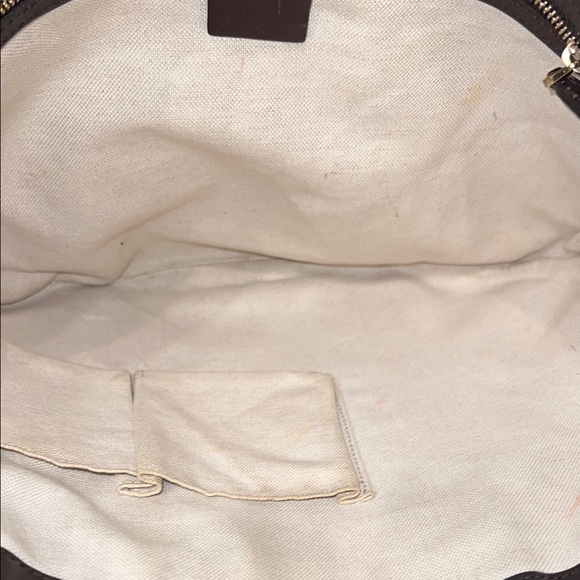 Gucci Brown Monogram crossbody Bag with Green & Red Web Stripe - Picture 13 of 14